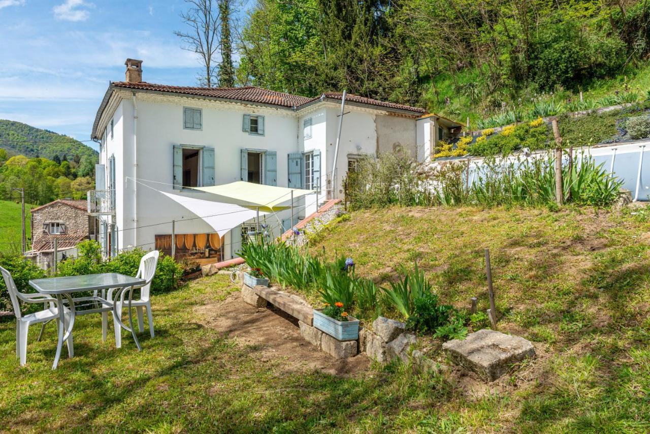 Le Mas de la Coupière Serres-sur-Arget Esterno foto